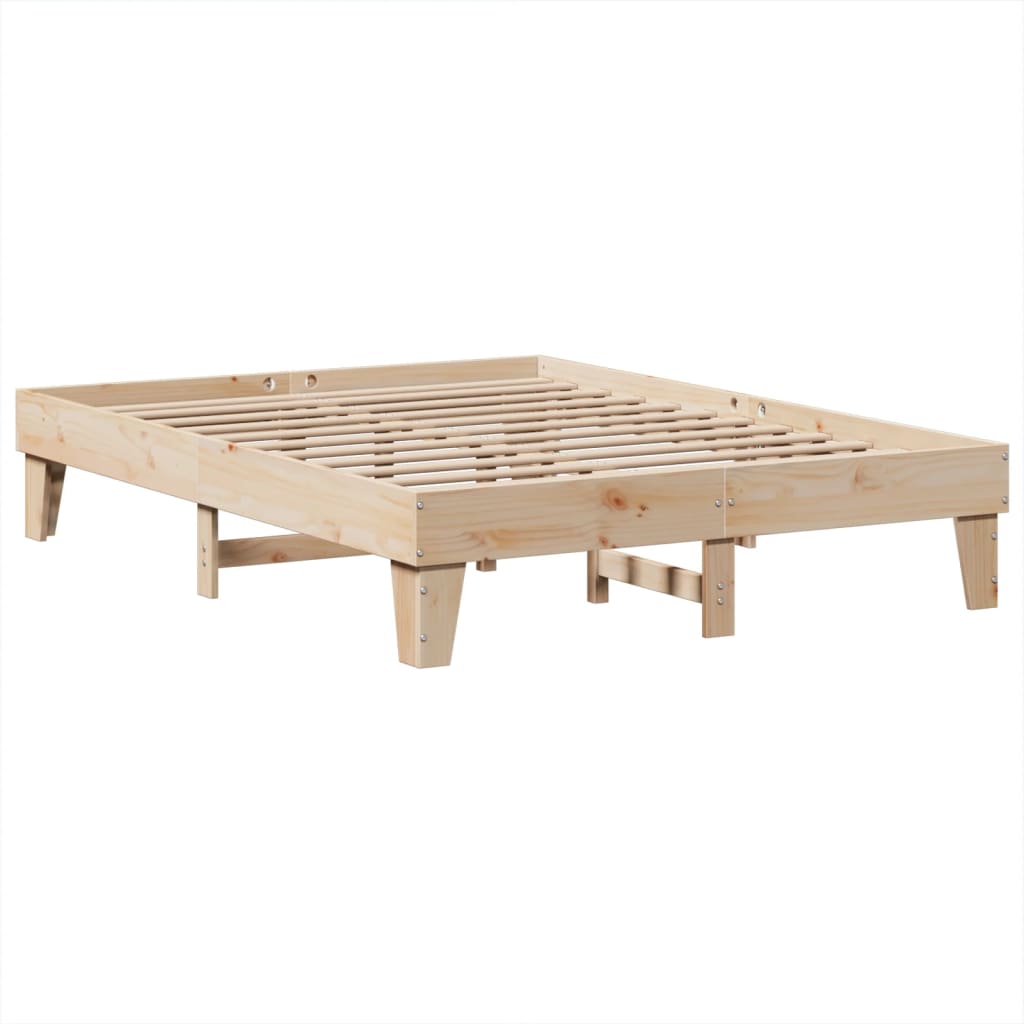 Sengeramme uten madrass 140x200 cm heltre furu
