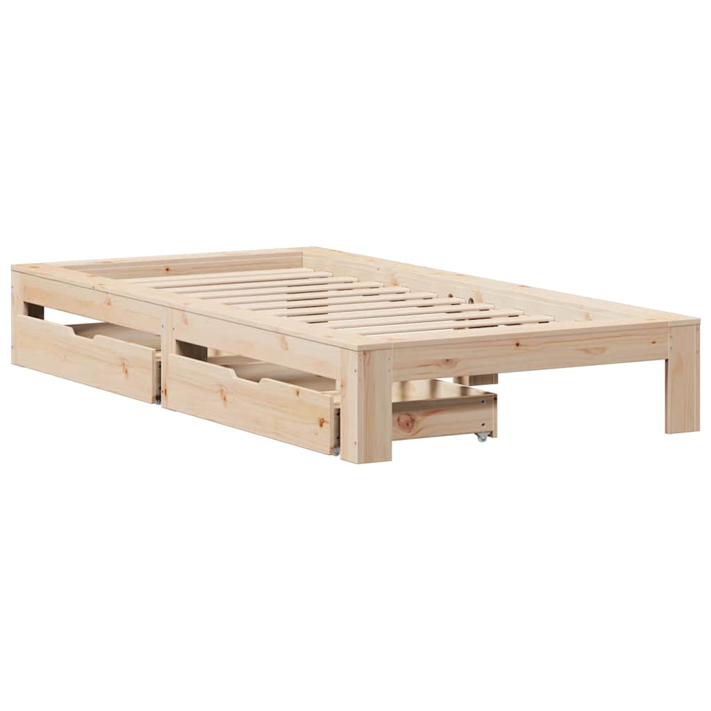 Sengeramme uten madrass 90x190 cm heltre furu