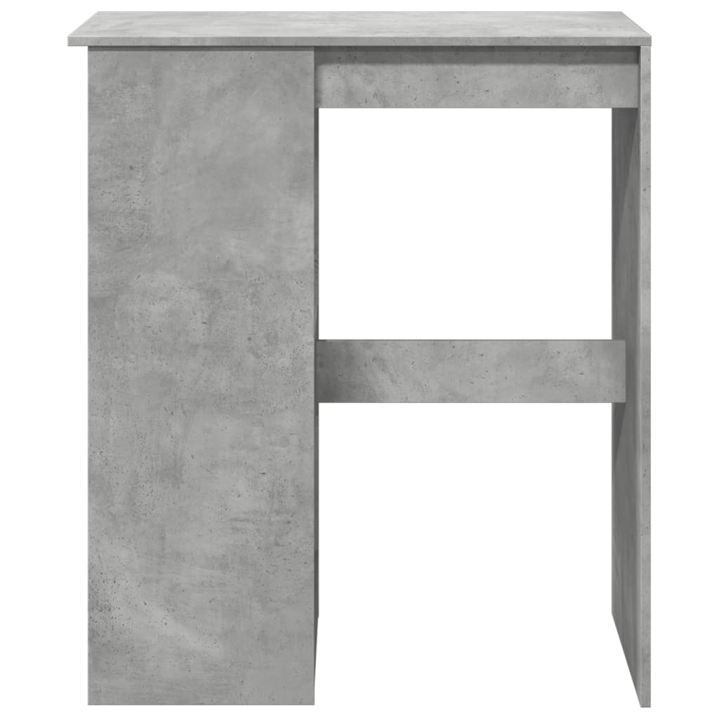 Barbord med stativer betonggrå 90x47,5x103,5 cm konstruert tre