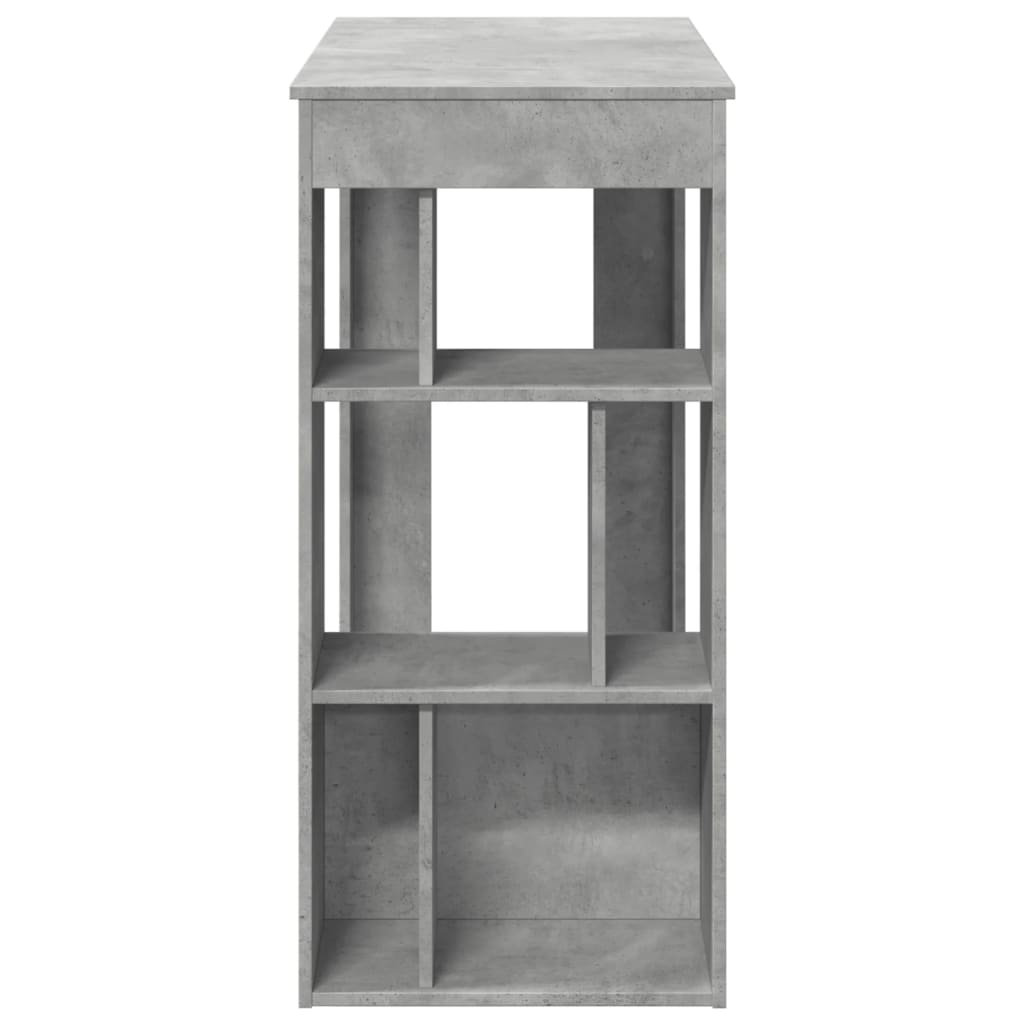 Barbord med stativer betonggrå 102x50x103,5 cm konstruert tre vidaXL