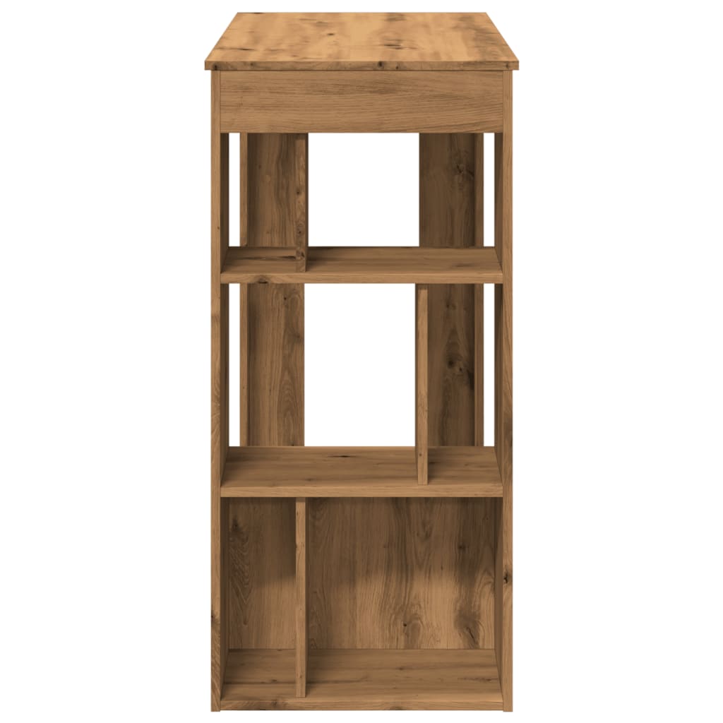 Barbord med stativer artisan eik 102x50x103,5 cm konstruert tre