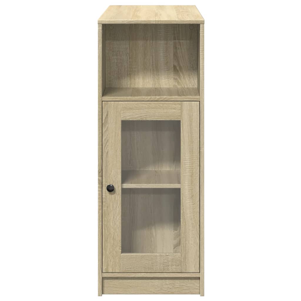 Barbord med stativer sonoma eik 101x40x103,5 cm konstruert tre