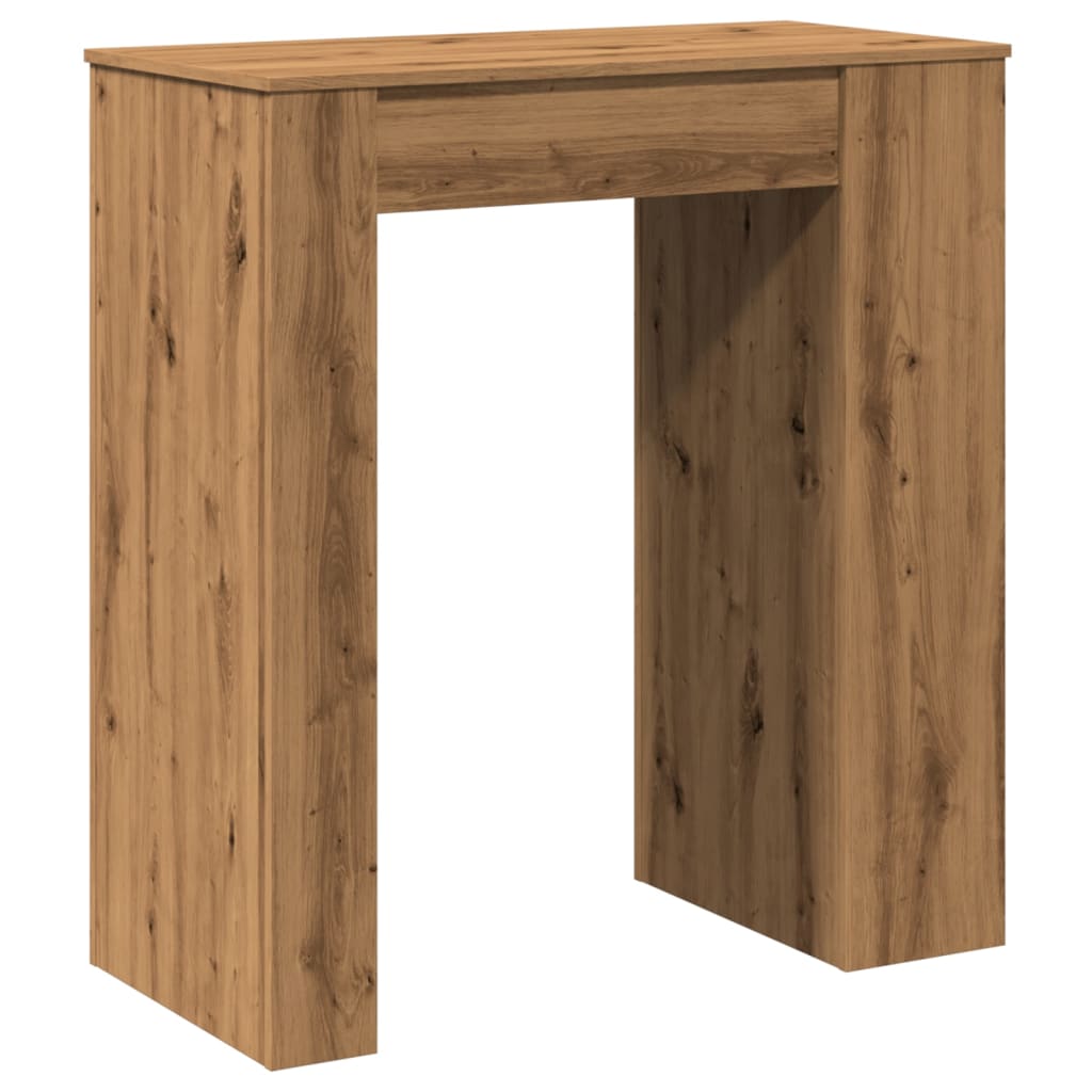 Barbord med stativer artisan eik 95x47x103,5 cm konstruert tre