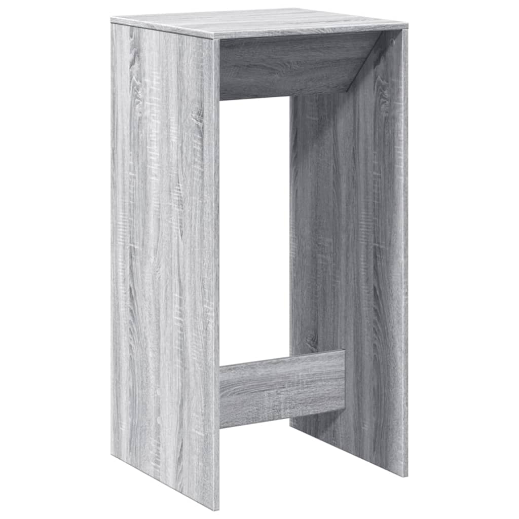 Barbord grå sonoma eik 51x50x103,5 cm konstruert tre