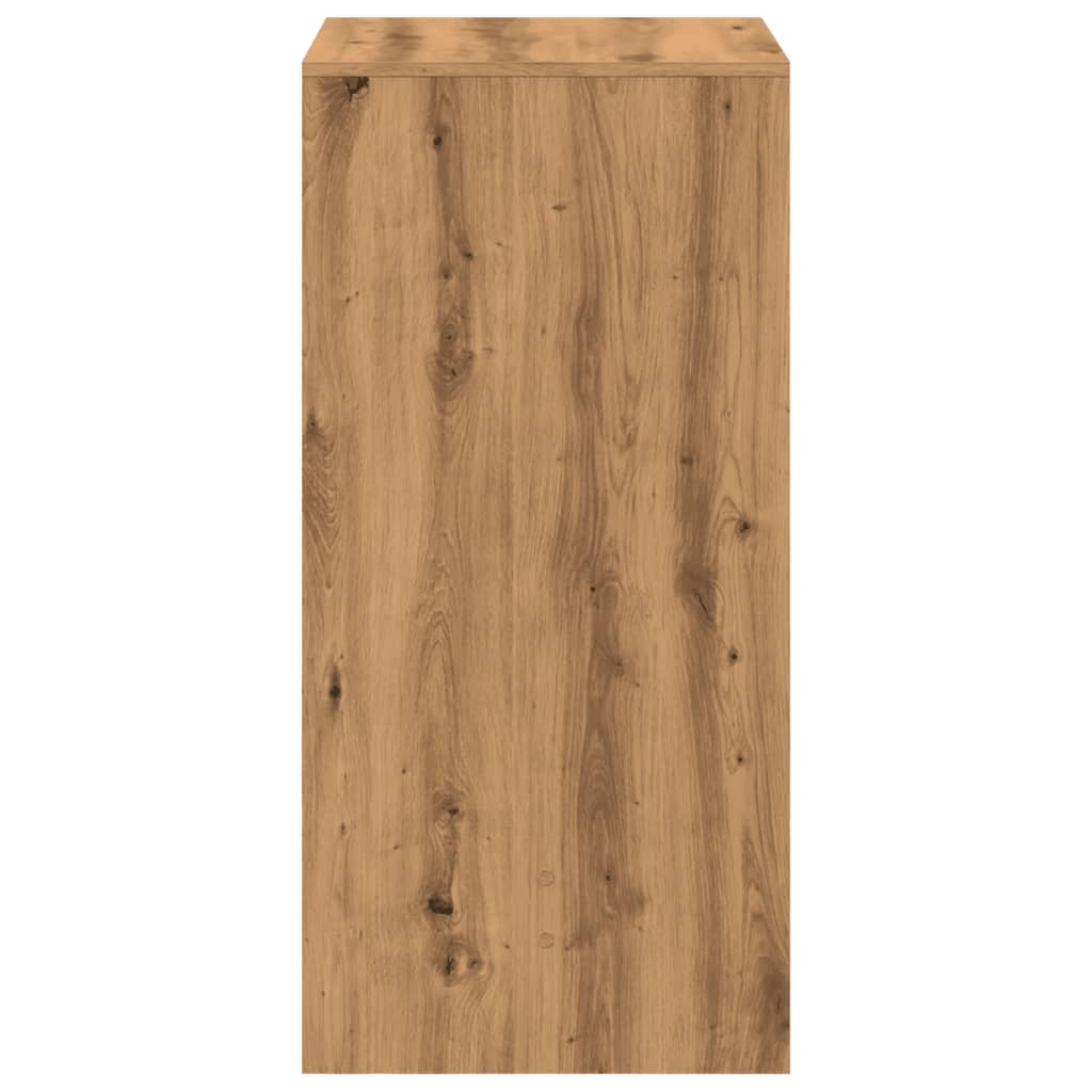 Barbord artisan eik 51x50x103,5 cm konstruert tre