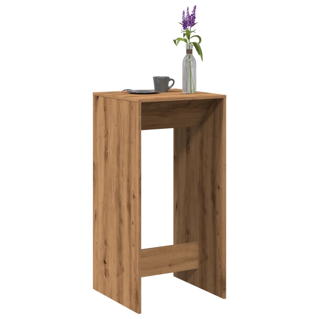 Barbord artisan eik 51x50x103,5 cm konstruert tre