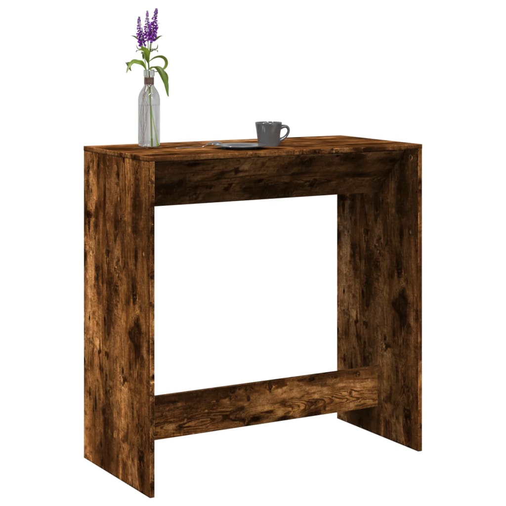 Barbord røkt eik 102x50x103,5 cm konstruert tre