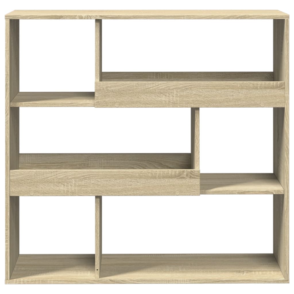 Bokhylle/romdeler sonoma eik 100x33x94,5 cm