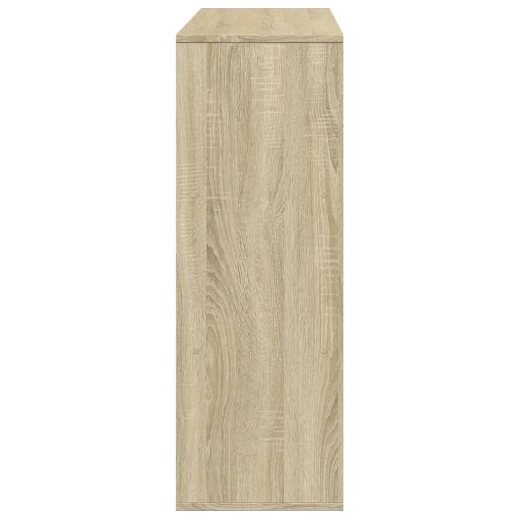 Bokhylle/romdeler sonoma eik 100x33x94,5 cm