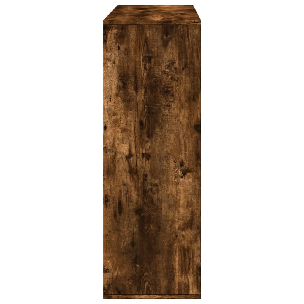 Bokhylle/romdeler røkt eik 100x33x94,5 cm