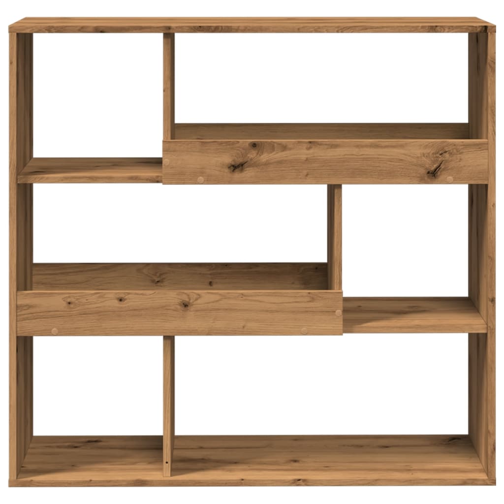 Bokhylle/romdeler artisan eik 100x33x94,5 cm
