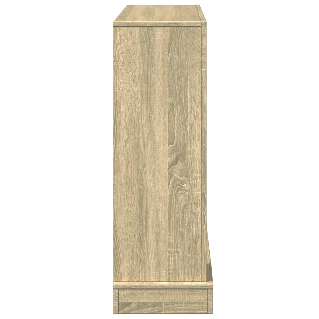 Peisramme sonoma eik 100x30x87,5 cm konstruert tre
