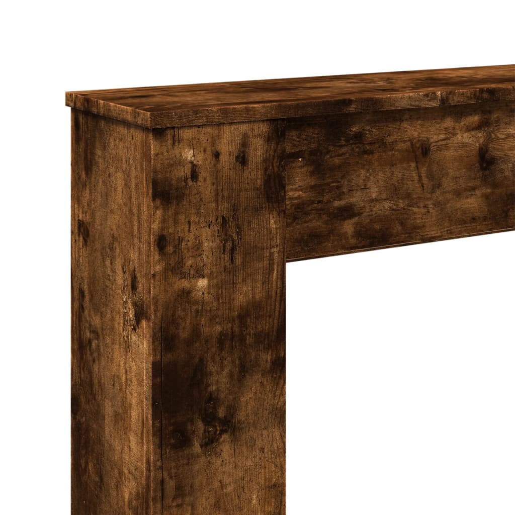 Peisramme røkt eik 100x20x100 cm konstruert tre