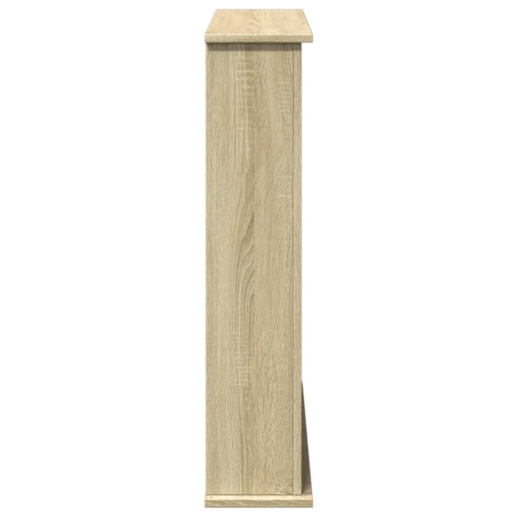 Peisramme sonoma eik 75x20x87,5 cm konstruert tre