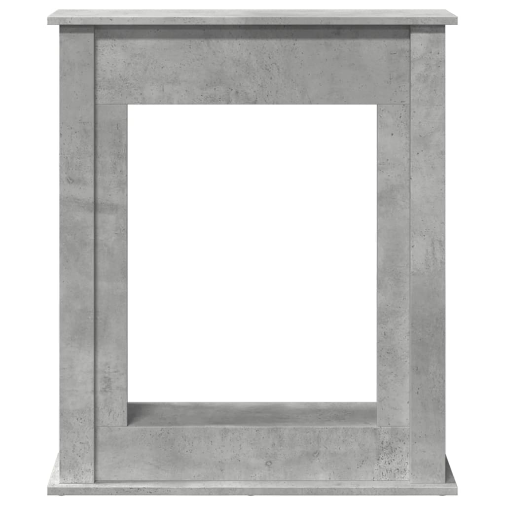 Peisramme betonggrå 75x20x87,5 cm konstruert tre