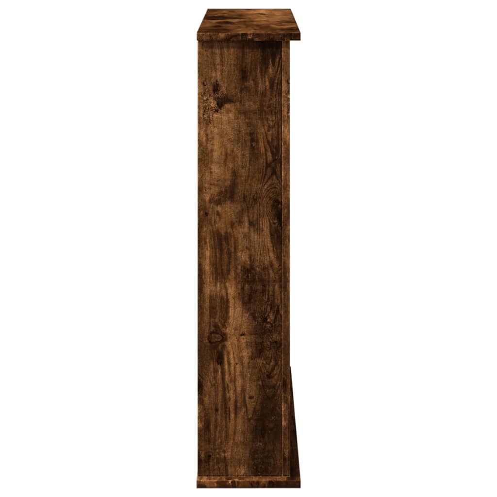 Peisramme røkt eik 75x20x87,5 cm konstruert tre