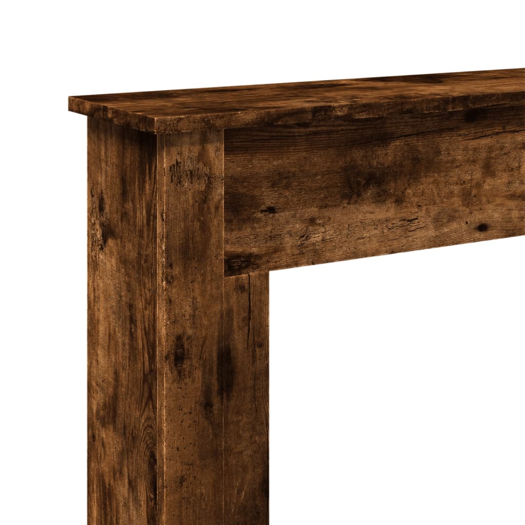 Peisramme røkt eik 75x20x87,5 cm konstruert tre