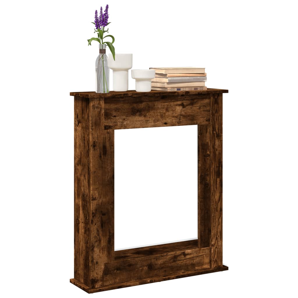 Peisramme røkt eik 75x20x87,5 cm konstruert tre