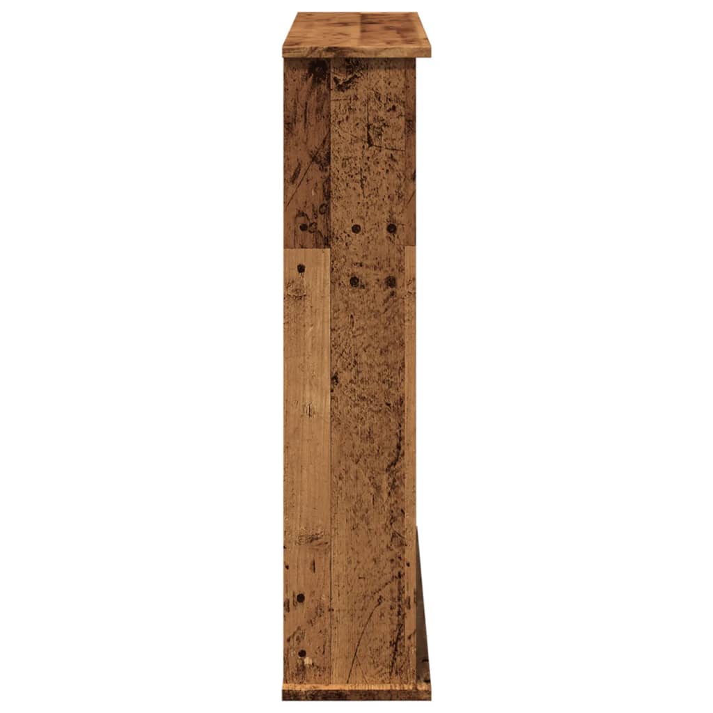 Peisramme gammelt tre 75x20x87,5 cm konstruert tre