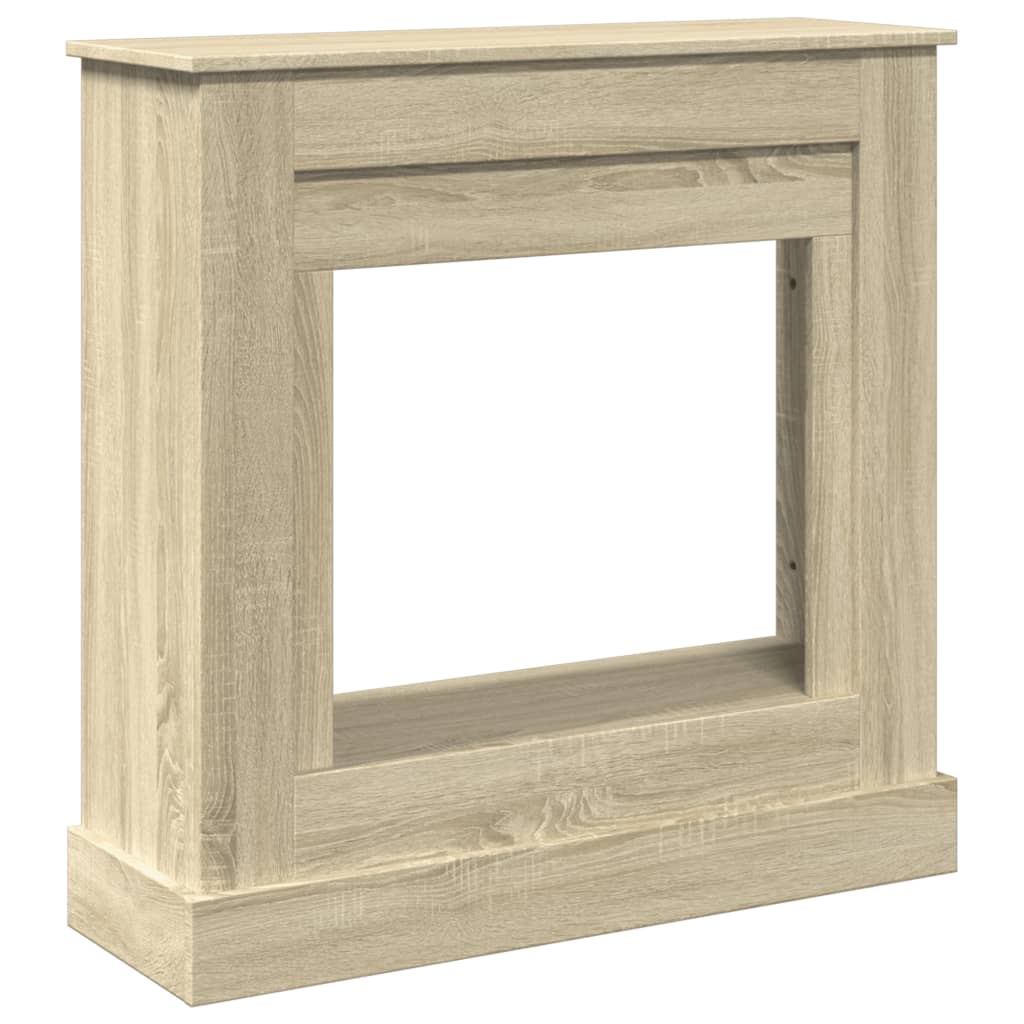 Peisramme sonoma eik 90x30x90 cm konstruert tre