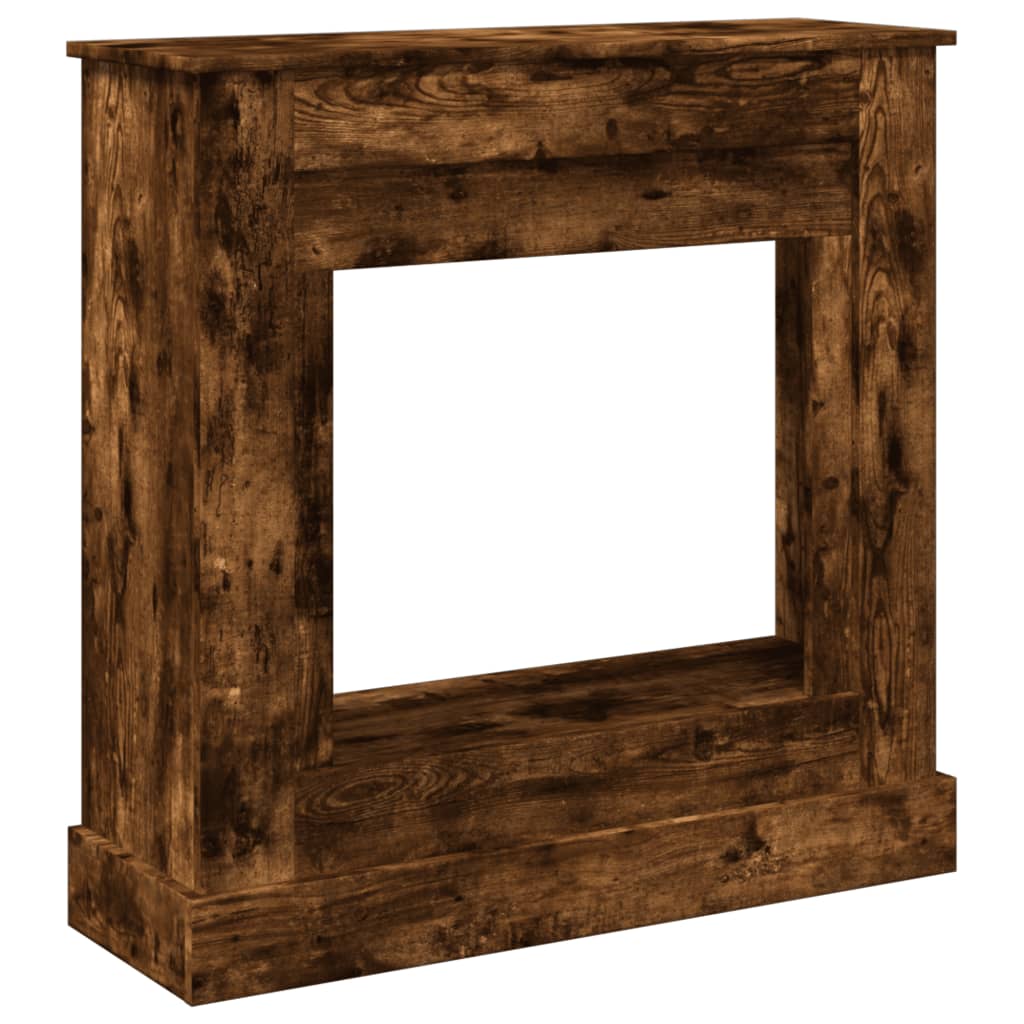 Peisramme røkt eik 90x30x90 cm konstruert tre