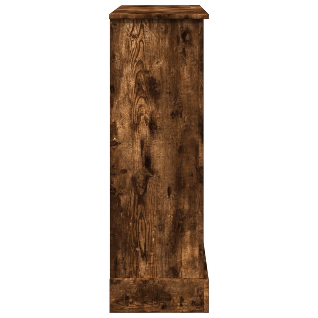 Peisramme røkt eik 90x30x90 cm konstruert tre