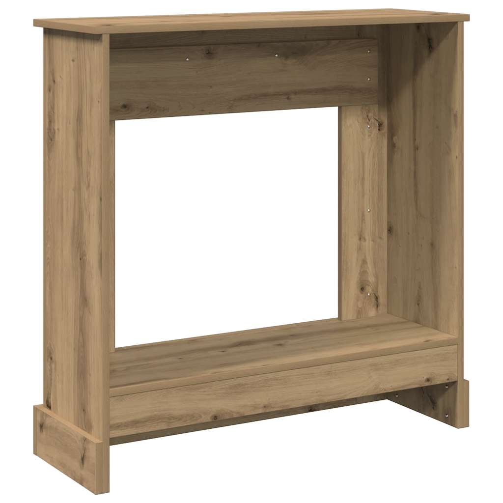 Peisramme artisan eik 90x30x90 cm konstruert tre