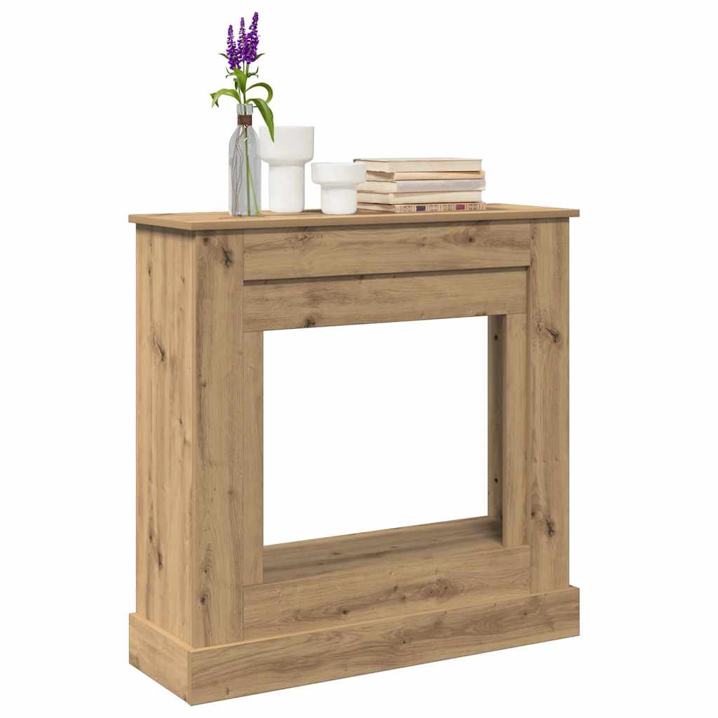 Peisramme artisan eik 90x30x90 cm konstruert tre