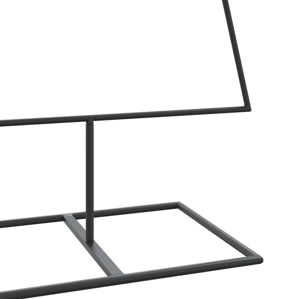 Juletre til dekorasjon metall svart 150 cm