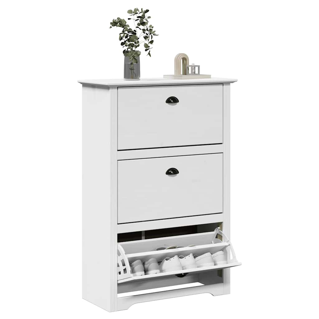 Skostativ BODO hvit 80x35x118 cm