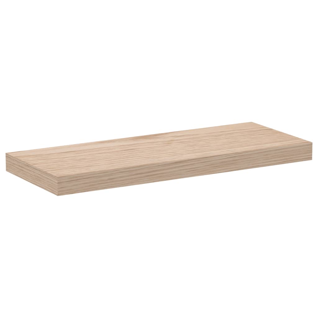 Flytende hylle 60x23,5x4 cm konstruert tre