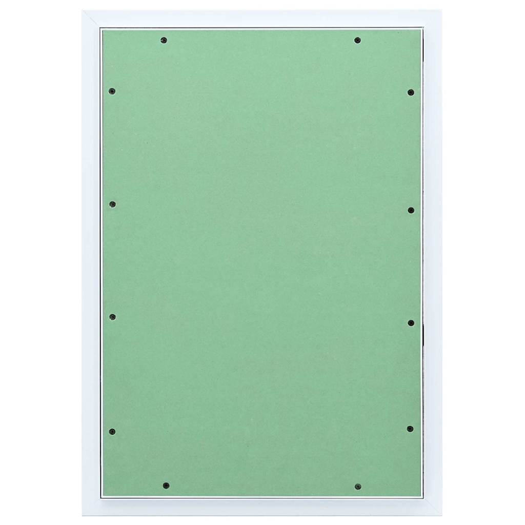Tilgangspanel Grønn og sølv 55 x 75 cm Aluminium og gipsplater