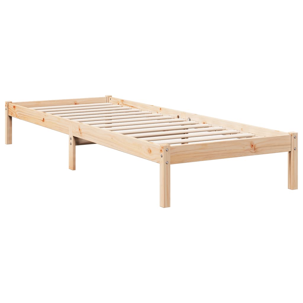 Ekstra lang sengeramme uten madrass 80x210 cm heltre furu