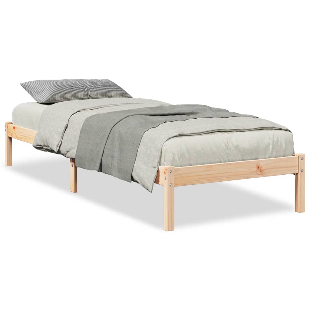 Ekstra lang sengeramme uten madrass 90x210 cm heltre furu
