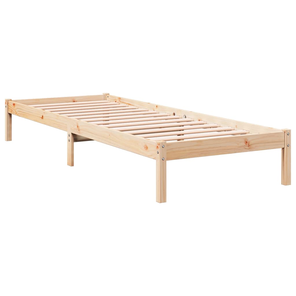 Ekstra lang sengeramme uten madrass 90x210 cm heltre furu