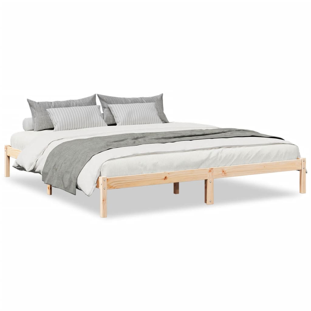 Ekstra lang sengeramme uten madrass 180x210 cm heltre furu