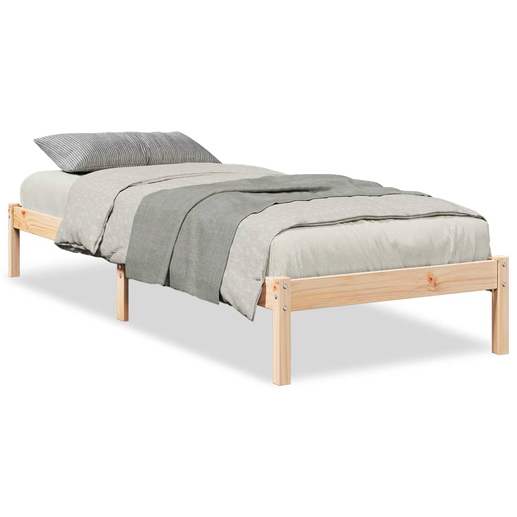 Ekstra lang sengeramme uten madrass 80x220 cm heltre furu