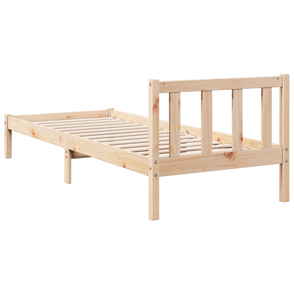 Ekstra lang sengeramme uten madrass 80x210 cm heltre furu