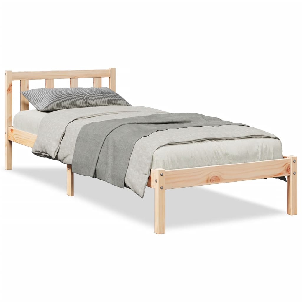 Ekstra lang sengeramme uten madrass 90x220 cm heltre furu