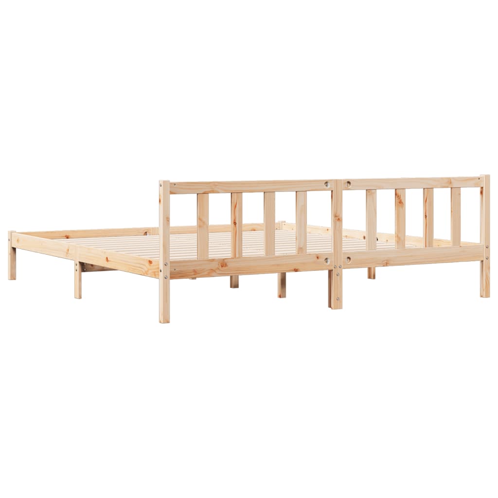 Ekstra lang sengeramme uten madrass 180x220 cm heltre furu