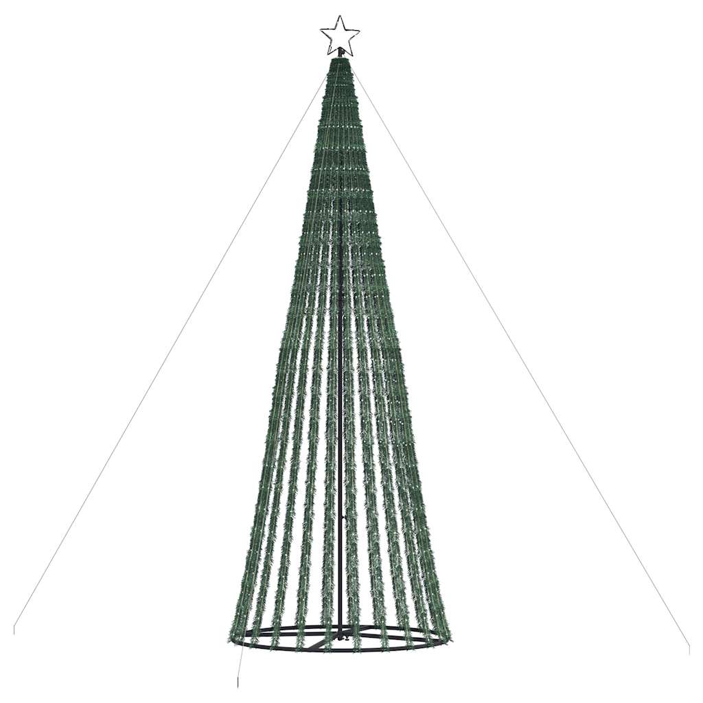 LED Juletre 1028 LEDs Varm Hvit 403 cm