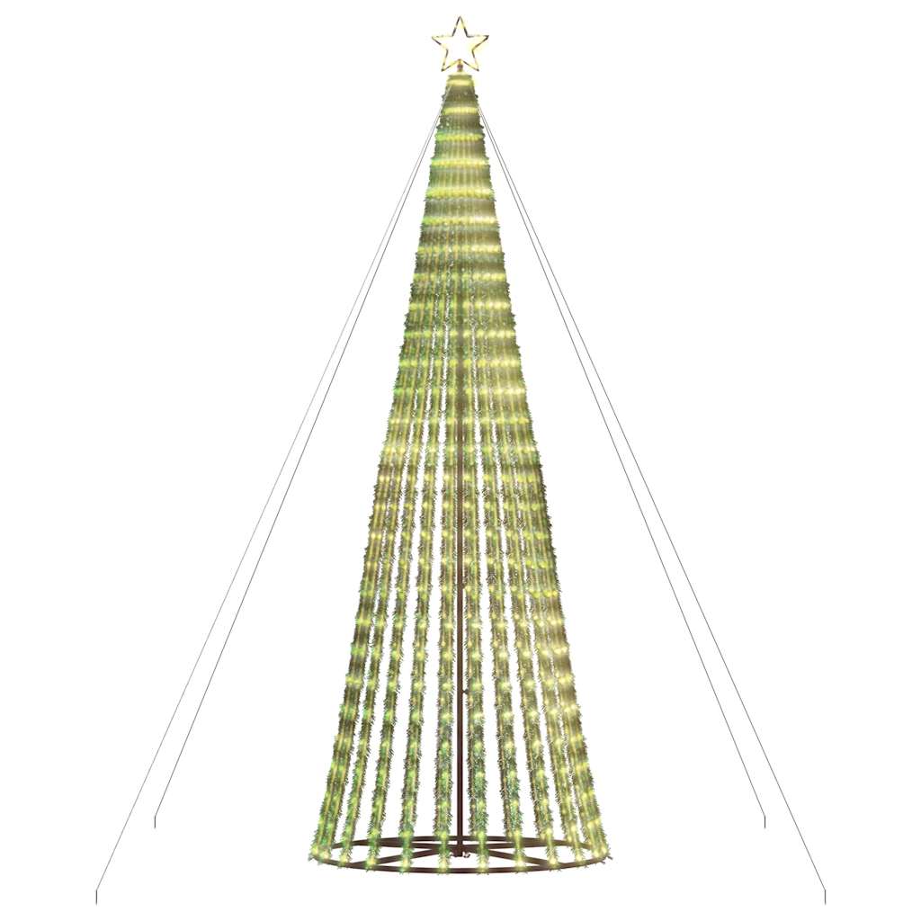 LED Juletre 1028 LEDs Varm Hvit 403 cm
