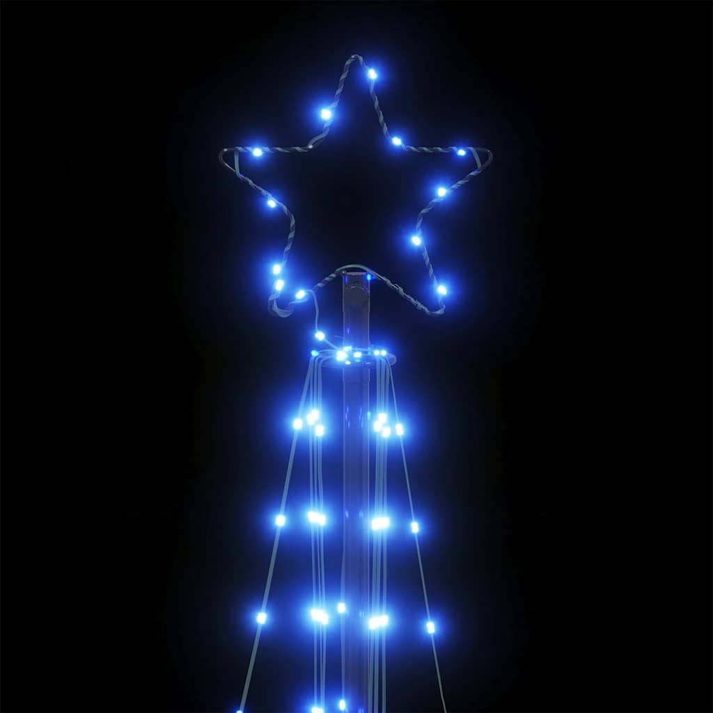 LED Juletre 363 LEDs Blå 182 cm