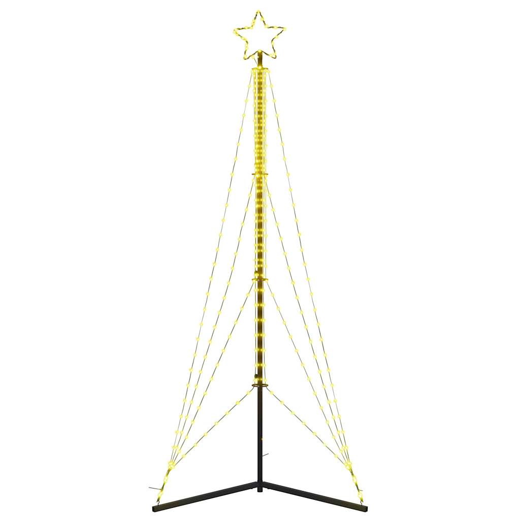 LED juletre 483 LEDs Varm Hvit 240 cm