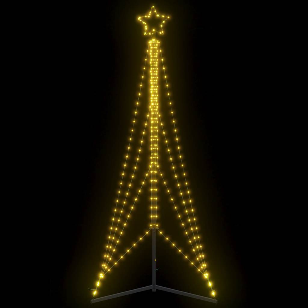 LED juletre 483 LEDs Varm Hvit 240 cm