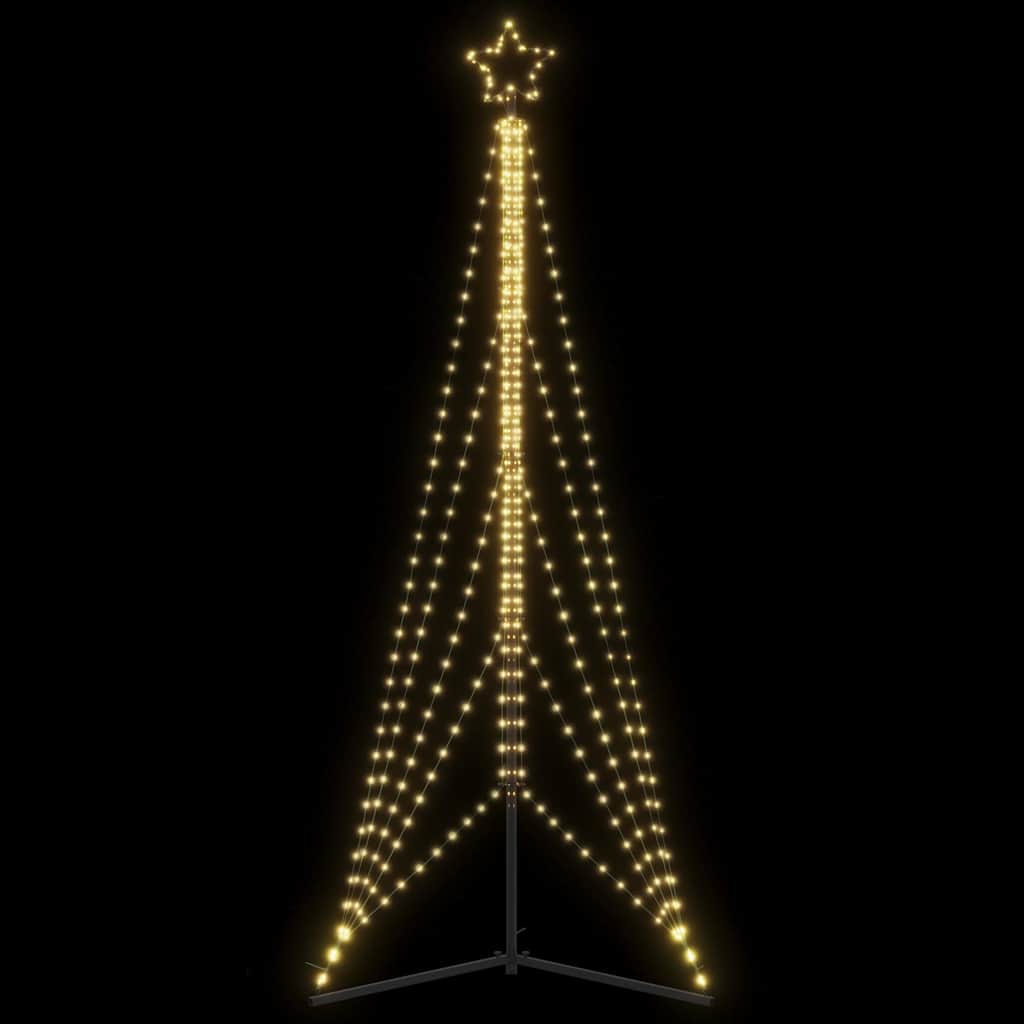 LED Juletre 525 LEDs Varm Hvit 302 cm