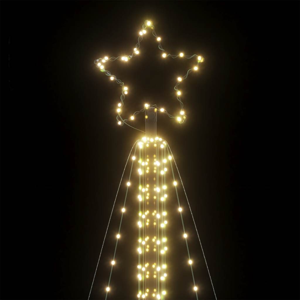 LED Juletre 861 LEDs Varm Hvit 478 cm