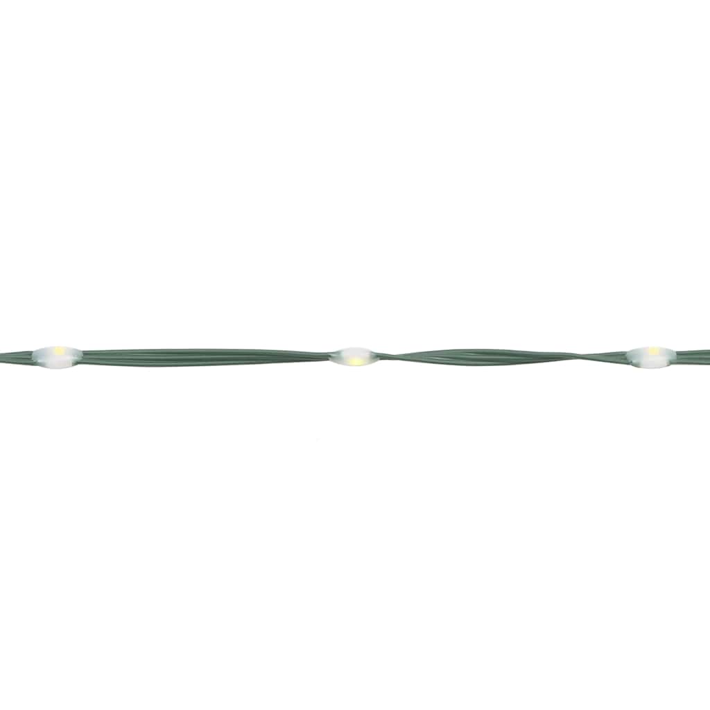 LED Juletre 447 LEDs Varm Hvit 250 cm