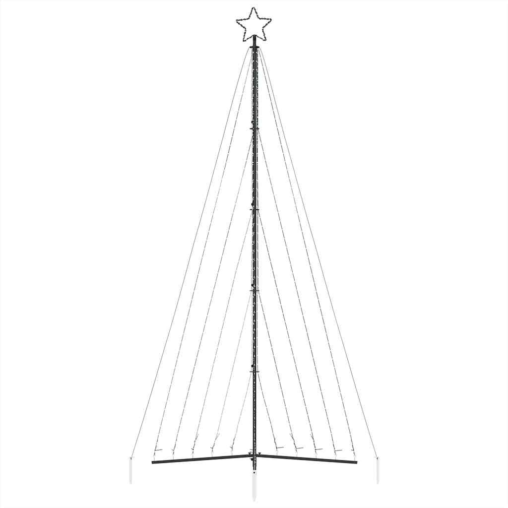 LED Juletre 570 LEDs Kald Hvit 399 cm