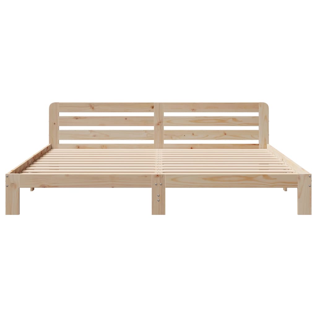 Sengeramme uten madrass 180x200 cm heltre furu